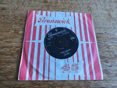 The Who - I Can't Explain UK 1965 1st Brunswick 05926 Mod Rock 7'' Single