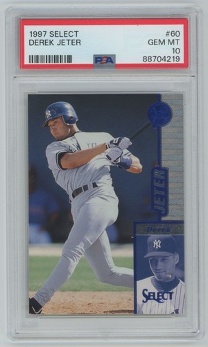 Derek Jeter 1997 Select PSA 10 #60 New York Yankees