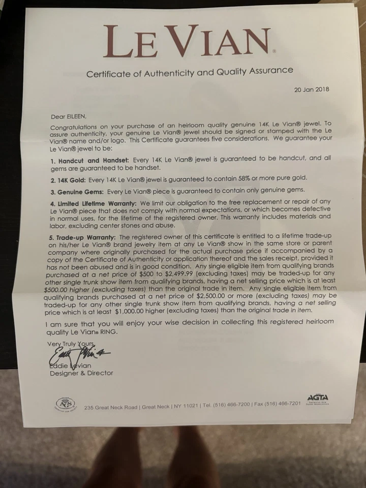 Le Vian 14K Strawberry Gold Diamond Ring. Brown And White Diamonds 41 Pcs - Image 2 of 4