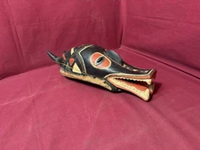 Vintage African Wood Carved Mask