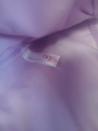 Our Generation BAMBOLA Lavanda Vestito 18" Bambola Vestiti Viola Scarpe Paillettes Borsa - Foto 3 di 8