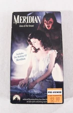 Meridian, Kiss of the Beast (Sherilyn Fenn), 1990 VHS, Rated R, Former Rental