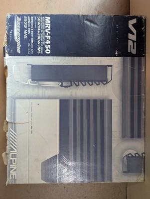 Alpine MRV-F450 V12 5-Channel Car Audio Amplifier 50W x 4 + 200W RMS Power