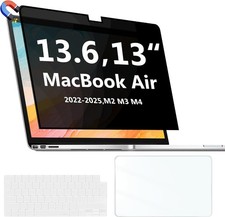 Magnetic Privacy Screen Protector for MacBook Air 13.6/13 Inch 2022-2025 with