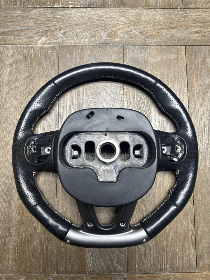 2014-21 Jeep GRAND CHEROKEE SRT Steering Wheel 14 15 16 17 18 19 20 21  - Image 2 of 2