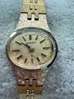 Vintage Ladies Seiko 11-7619 Gold Tone Mechanical Watch WORKS