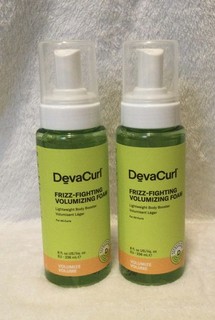 2 NEW DevaCurl Deva Curl Frizz Fighting Volumizing Foam Body Booster 8 oz