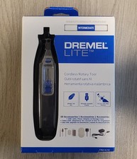 Dremel 7760-N/10 szary 4V 25000 obr./min Lite bezprzewodowy zestaw narzędzi obrotowych 1/4 i 1/8 cala.