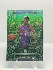 2024-25 Panini Obsidian  #172 - JaKobe Walter - Electric Etch Green - 25/25