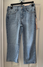 NYDJ sz 0 Curves 360 Slim Straight Capri Jeans CHARMED
