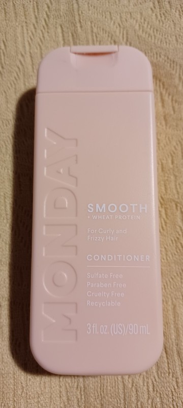 NEW NEVER OPENED MONDAY Smooth Wheat Protein Conditioner For Curly + Frizzy Hair
