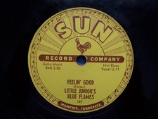 Little Junior's (Jr. Parker) Blue Flames..Feelin' Good...Delta Blues SUN 78 '53