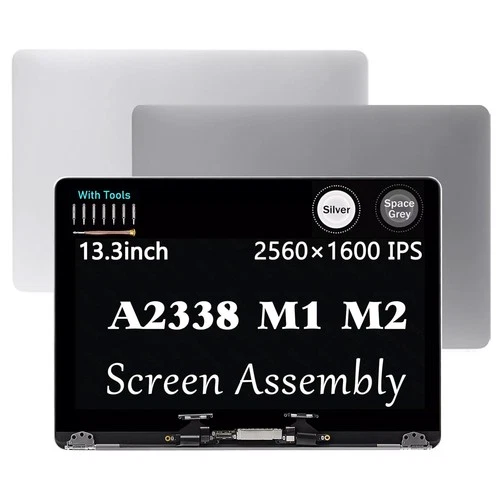 New Replacement MacBook Pro M1 2020 A2338 LCD Screen Display Assembly EMC 3578