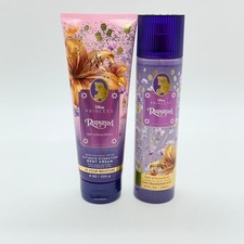 Bath Body Works DISNEY PRINCESS RAPUNZEL Fragrance Mist Body Cream Set of 2