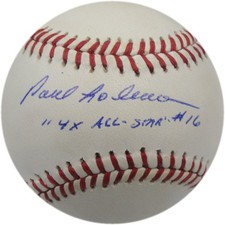 Paul Lo Duca Hand Signed Autographed MLB 4x All Star #16 LA Dodgers PSA