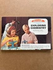 1969 Skilcraft Exploring Chemistry Manual Set Experiments Instructions Booklet