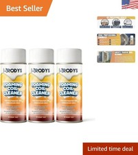 Citrus Scented No Rinse AC Coil Cleaner, 18oz, 3-Pack for Effortless Cleaning