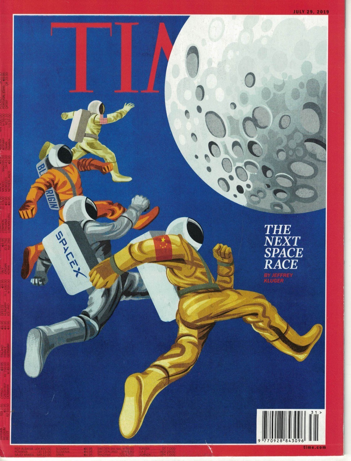 Time Magazine 2019 July 29 Next Space Race by Jeffrey Kluger