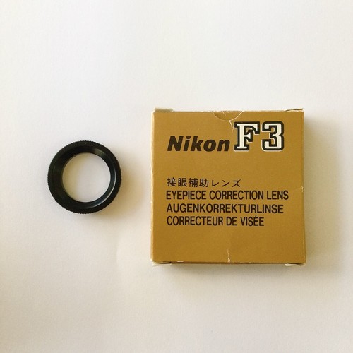 Nikon -3.0 EYEPIECE CORRECTION LENS for F3 19mm in genuine Box diopter lens
