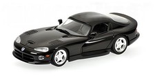 Minichamps 430144024 DODGE VIPER COUPE' 1993 BLACK scale model 1:43