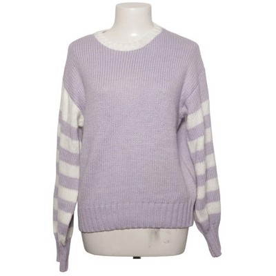 Florence By Mills, Strickpullover, Größe: XS, Lila/Weiß #wbJ