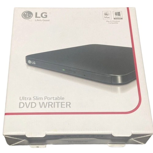 Grabadora de DVD externa LG ultra delgada disco M USB unidad portátil nueva sellada rápida - Imagen 3 de 6
