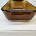 Anchor Hocking #441 - Vintage Amber Glass Baking Dish Loaf Pan - 9x5x2.75 Inches — photo 4