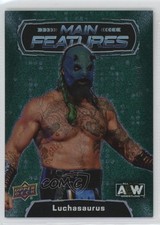 2022 AEW All Elite Wrestling Main Features Green /199 Luchasaurus #MF-8 17br