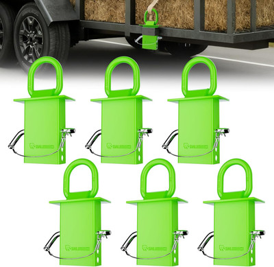 Stake Pocket D Ring for Trailer Heavy Duty, D-Ring Stake Pocket Tie Downs Galvan