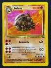 Golem 36/62 Base Set Series Fossil UNCOMMON Stage 2 Pokemon Card 1999 WOTC NM