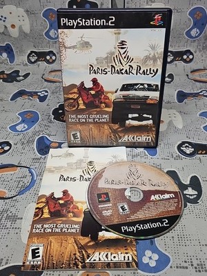 Paris-Dakar Rally (Sony PlayStation 2, 2001) PS2 CLEANED & TESTED VG