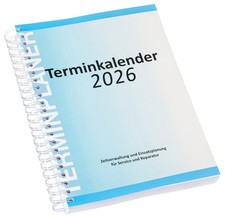 EICHNER Werkstatt-Terminkalender 2026 Terminplaner Servicetermine Reparatur