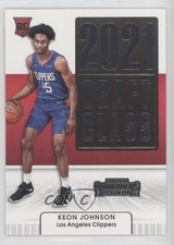 2021-22 Panini Contenders 2021 Draft Class Contenders Keon Johnson #21 2jq