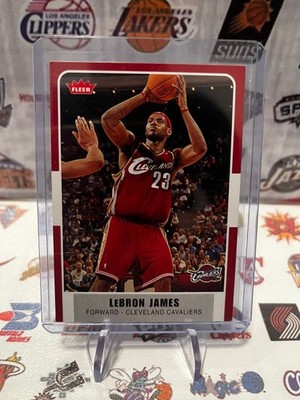 LeBron James, 2007-08 Fleer, Cleveland Cavaliers, NBA, #12