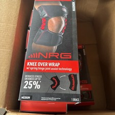 Mcdavid Level 3 Knee over wrap w/spring hinge...