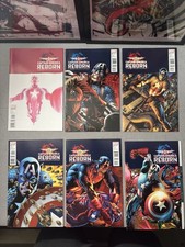 Captain America: Reborn #1-6 Set Alex Ross Variant Cover (Marvel Comics, 2009)