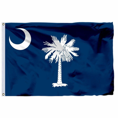 3X5 South Carolina Flag 3'x5' State of SC Banner Flag FAST SHIP by SC Seller