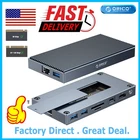 ORICO 9 in 1 USB C Docking Station & M.2 NVMe SSD Enclosure PD100W 4K HDMI TF/SD
