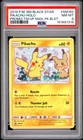 2019 POKEMON SM BLACK STAR PROMO TEAM UP SINGLE PACK BLISTERS PIKACHU-HOLO PSA 8