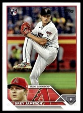 2023 Topps Drey Jameson Rookie Arizona Diamondbacks #502