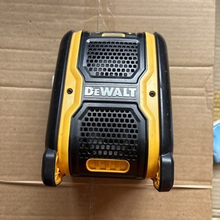 Dewalt DCR006 Jobsite Bluetooth Speaker Body. Spares Or Repair