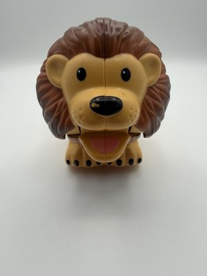 Little People Big Zoo Talker Animals Snoring Lion Very Rare/HTF Works!