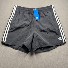 adidas Originals Classics Sprinter Shorts Mens Black White HS2069