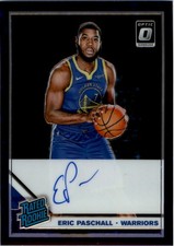 2019-20 Donruss Optic Rated Rookies Sig Purple Stars #199 Eric Paschall Auto /49