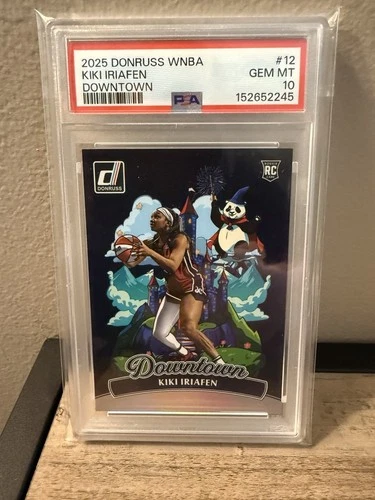 2025 Panini Donruss WNBA - Downtown Kiki Iriafen #12 (RC)