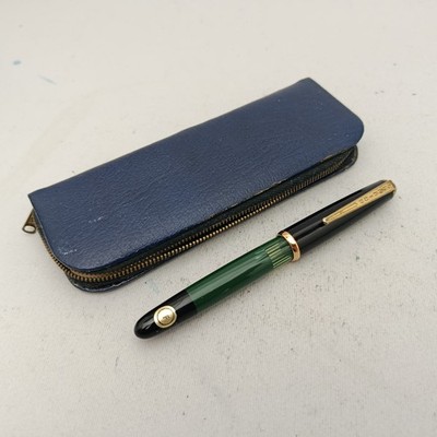 SENATOR MERZ KRELL CLASSIC FOUNTAIN PEN PISTON 14K F NIB VINTAGE VTG UNIQUE RARE