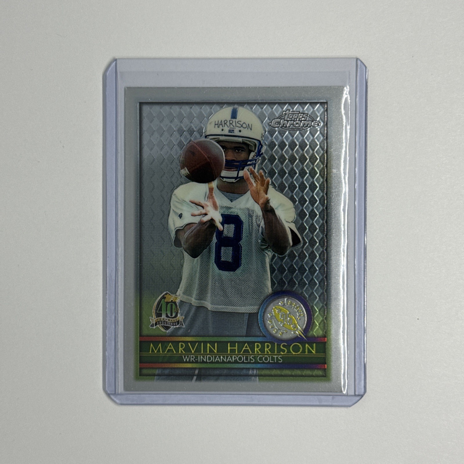 1996 Topps Chrome Rookie #156 Marvin Harrison Colts