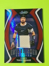 2022 Panini Absolute Established Threads Travis d'Arnaud /99 Red #ET-TA Braves 