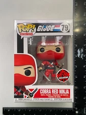 Funko Pop! Retro Toys: Cobra Red Ninja #79 Special Edition Vinyl Figure -CN i2