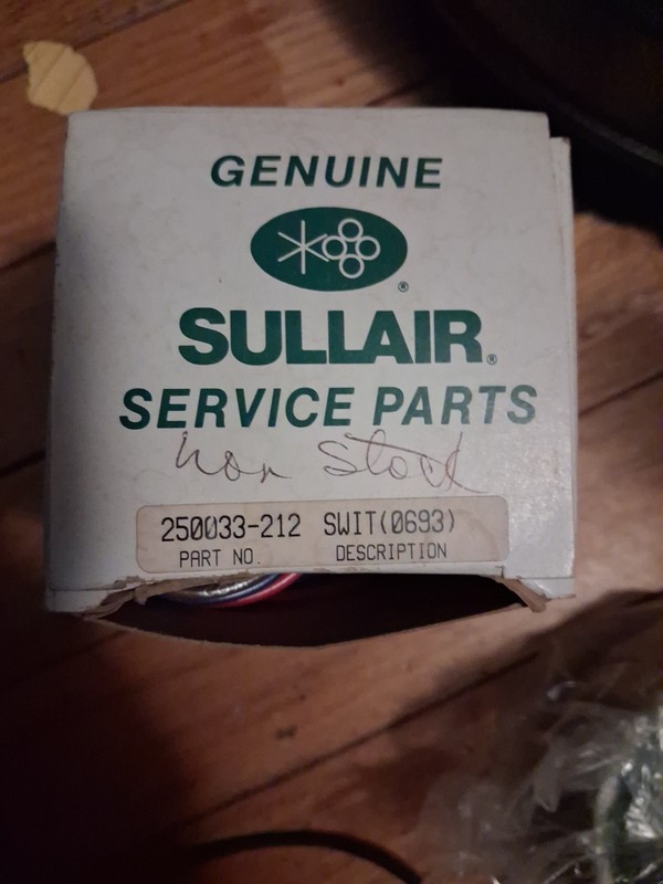 Sullair Pressure Switch 250033-212